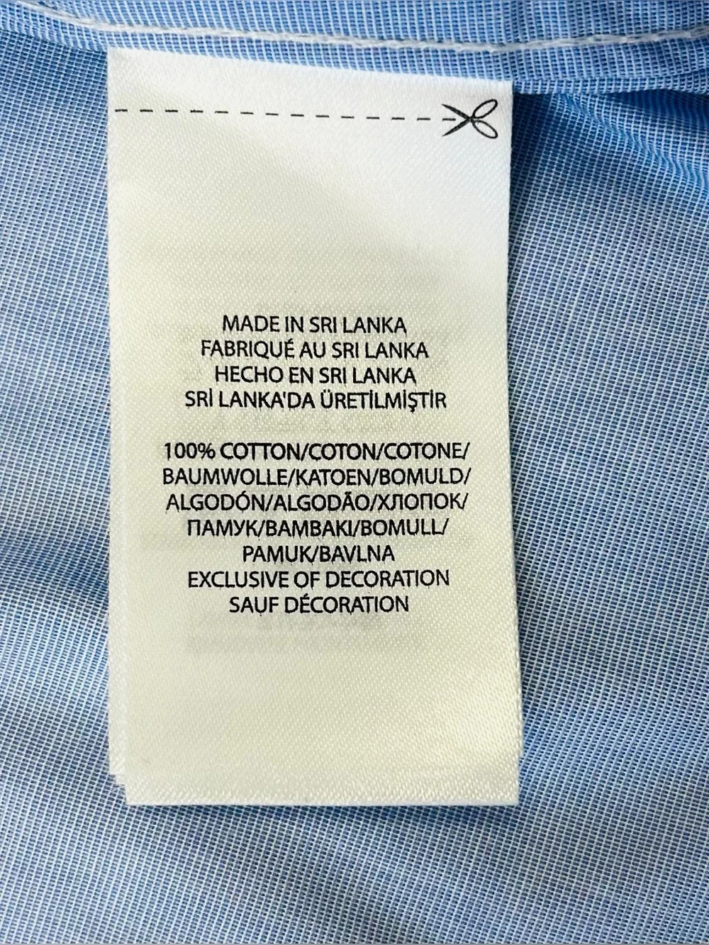 Polo Ralph Lauren Dress Shirt Men's 17/34/35 Blue Button Stretch Navy Pony